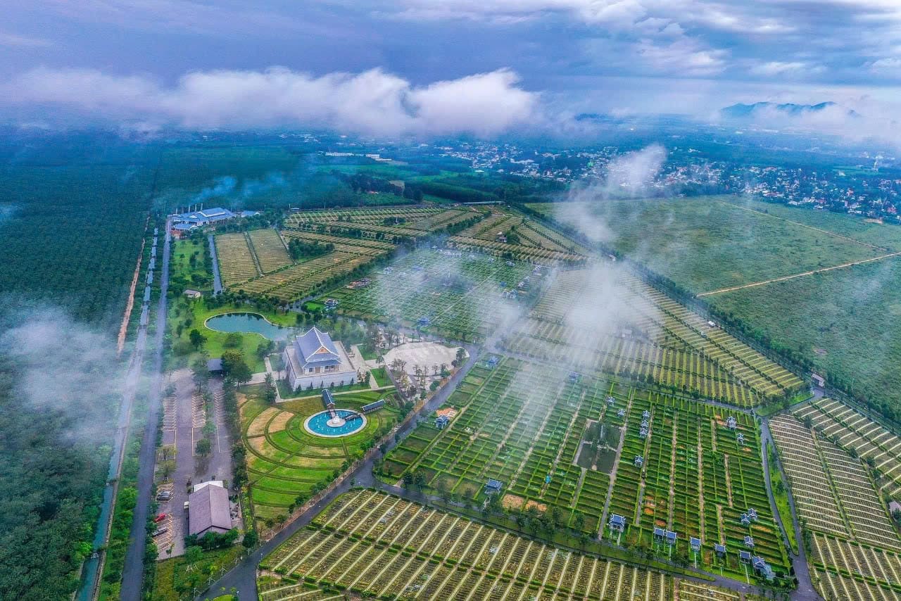 Không gian mộ người Hoa Sala Garden