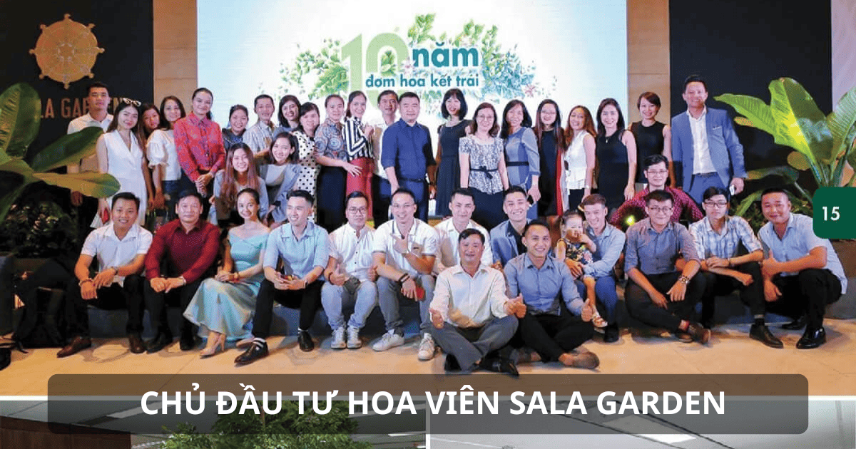 Chủ đầu tư hoa viên Sala Garden