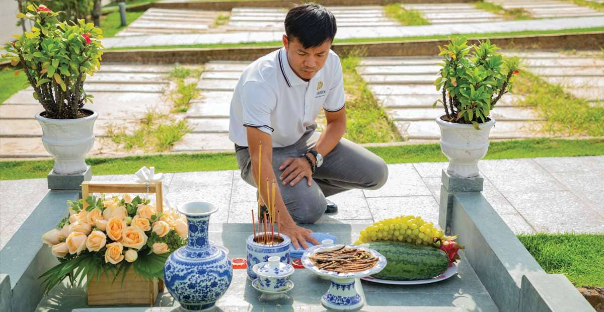Dịch vụ chăm sóc mộ phần tại sala garden - Dịch vụ sala garden