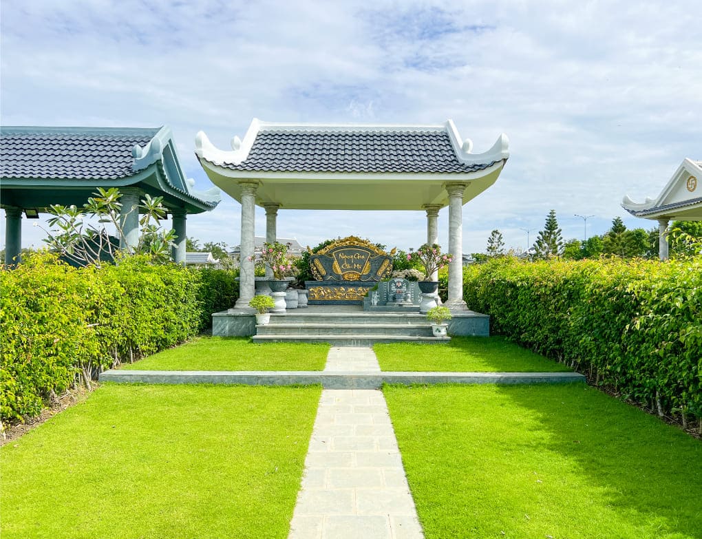 Mộ gia tộc 100m2 tại Sala Garden