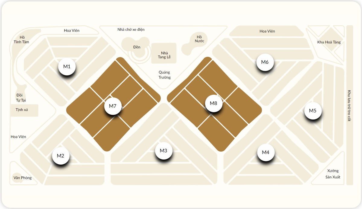 Mộ gia tộc Sala Garden không gian lưu giữ di sản gia đình