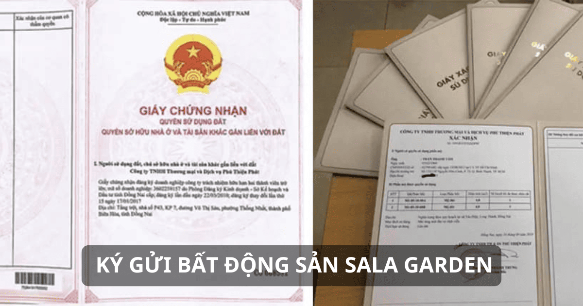 Ký gửi tại Sala Garden