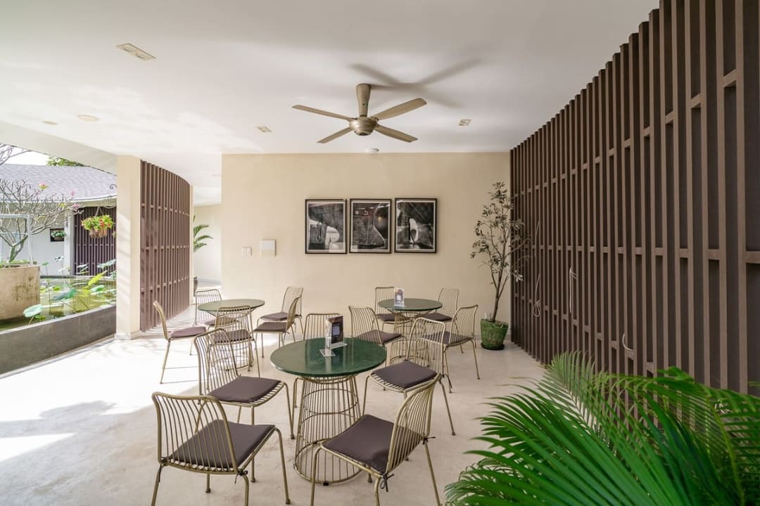 Không gian của nhà hàng Zen Sala Garden