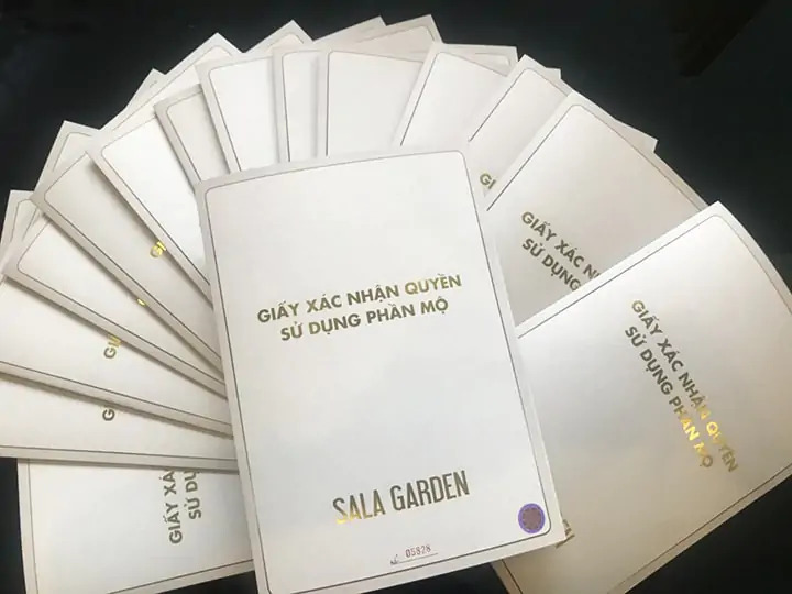 Các loại giấy tờ cần lưu ý khi làm thủ tục mua đất tại nghĩa trang Sala Garden