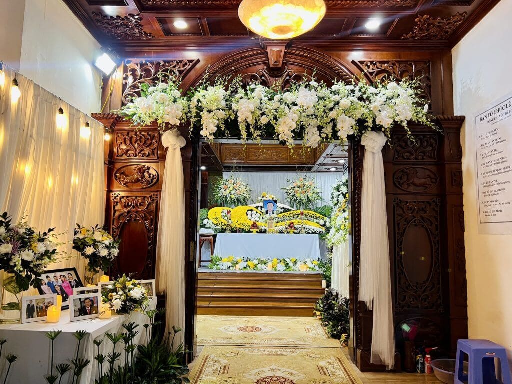 Chuẩn bị tổ chức tang lễ