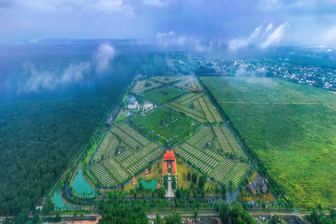 Khuôn viên xanh Sala Garden