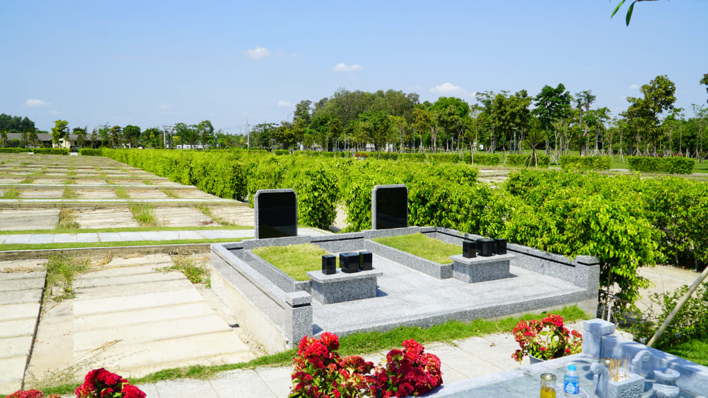 Thiết kế mộ đôi Sala Garden