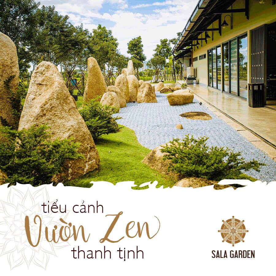 Tiểu cảnh vườn thiền Zen Sala Garden