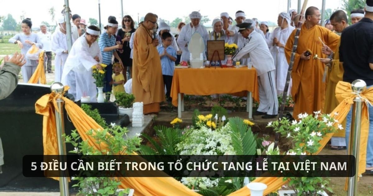 Quy trình trong việc tổ chức tang lễ