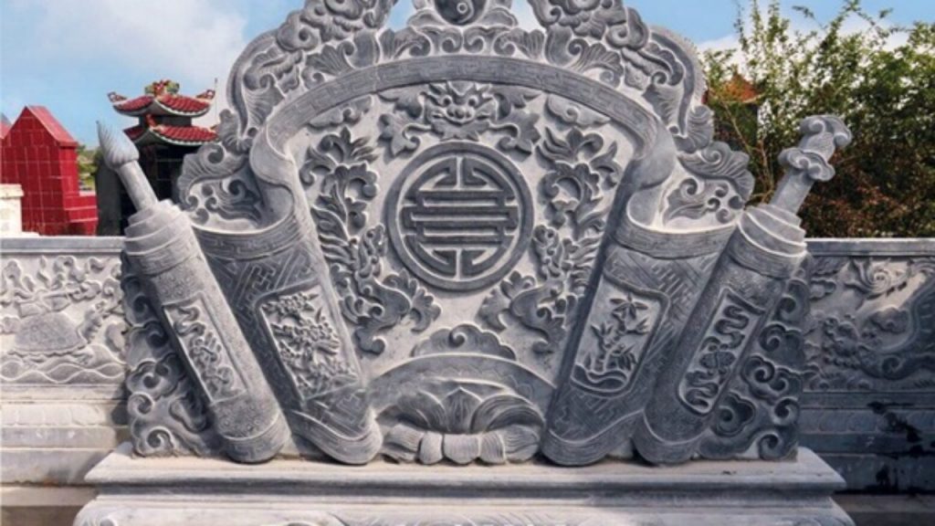Bức bình phong đá ngũ phúc lâm môn