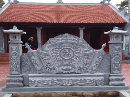 Bức bình phong đá tôn kính