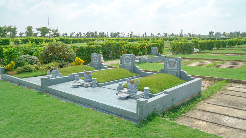 Ảnh chụp tại dự án hoa viên nghĩa trang Sinh Thái Sala Garden