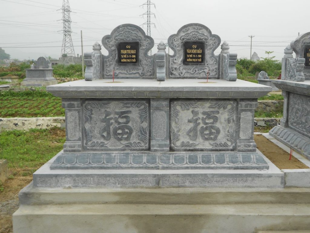 Mộ đá đôi không mái