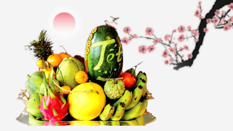 Mâm ngũ quả miền Trung