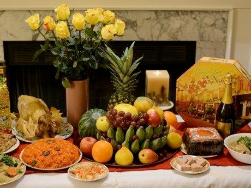 Mâm cúng lễ thất tuần cơ bản